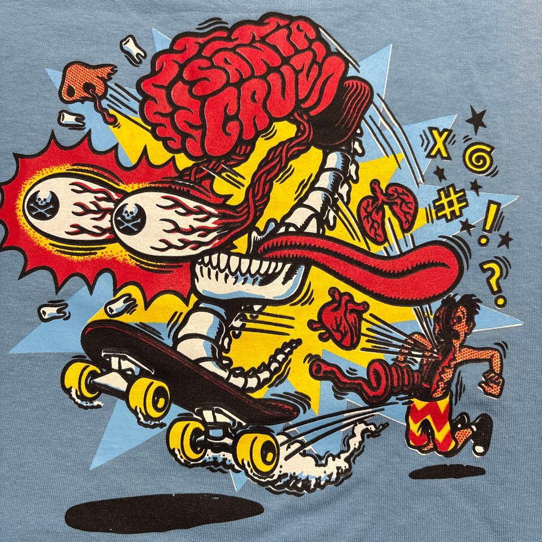 SANTA CRUZ サンタクルーズ Skate Brain Tシャツ Mサイズ