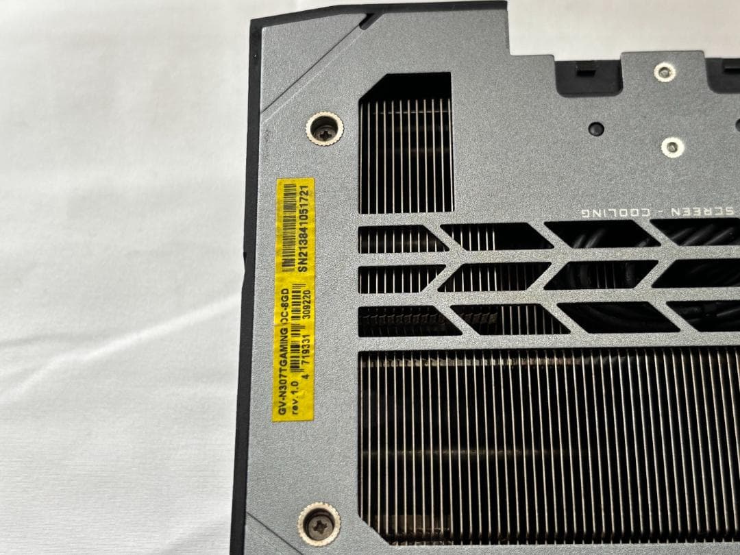 グラフィックボード・グラボ・ビデオカード GIGABYTE RTX 3070 Ti Gaming OC PRO 8GB