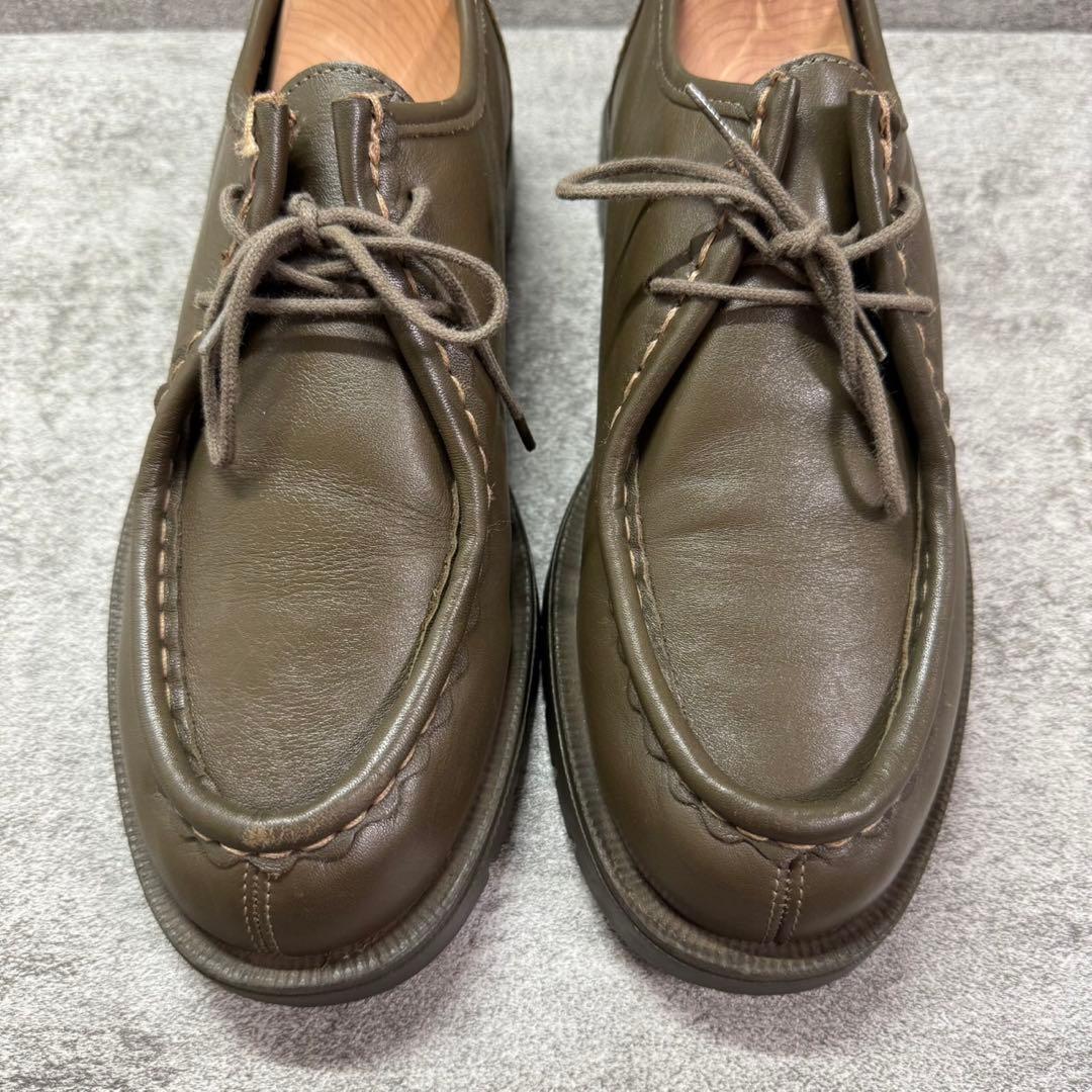 【美品】KLEMAN PADRE パドレ チロリンアンシューズ カーキ 41