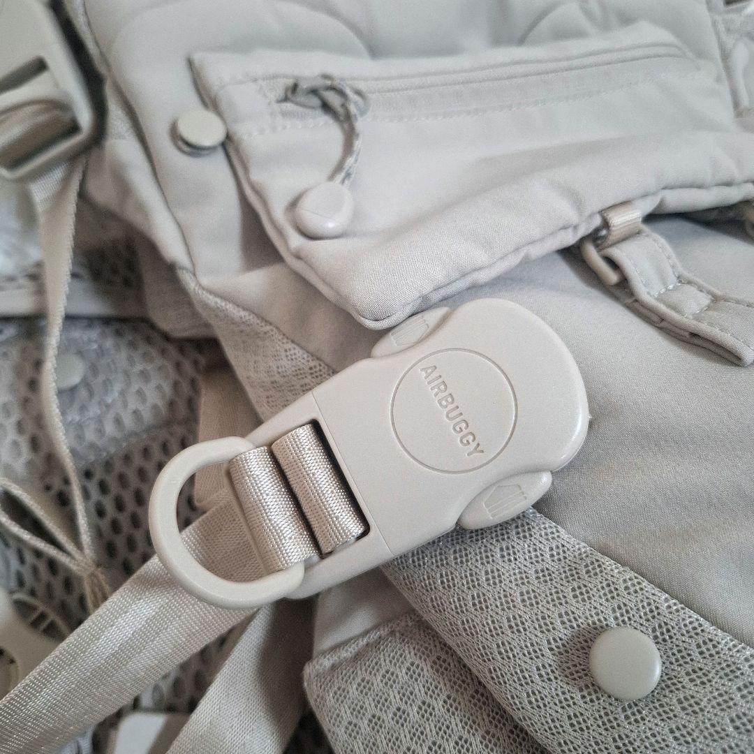 【未使用級美品】AIRBUGGY BABY CARRIER BASIC PLUS