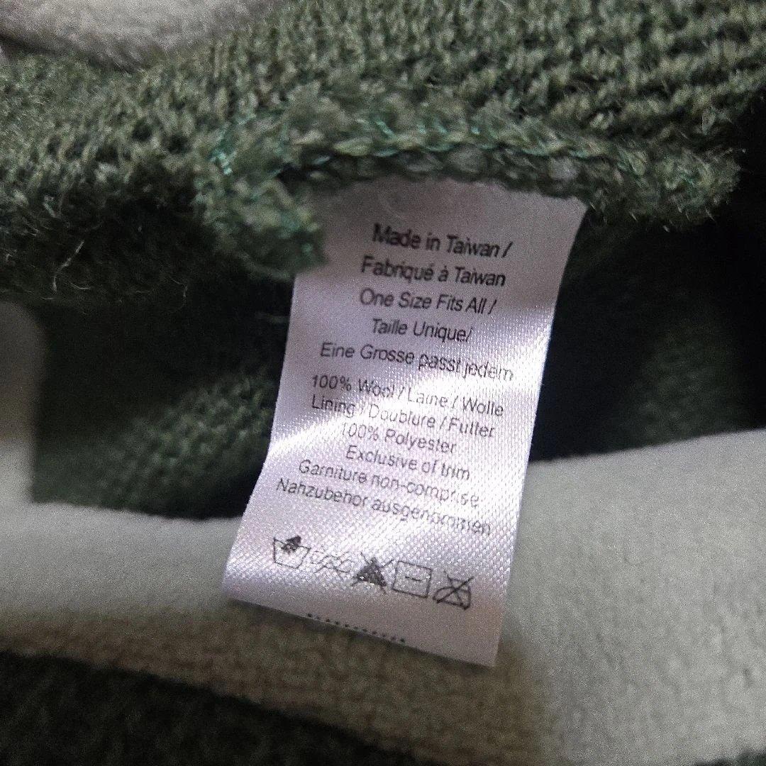 新品ARC'TERYX グリーンー ニット帽　56cm ～57cm