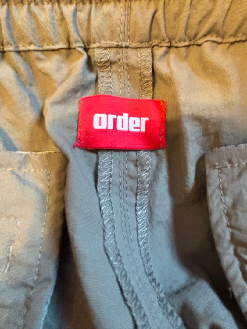 パンツ order medium track pants nylon