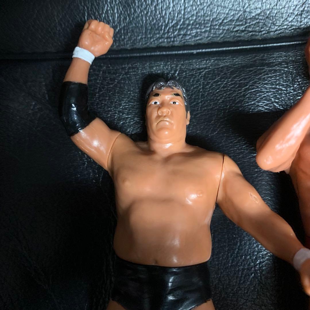 プロレスフィギュア ジャイアント馬場ジャンボ鶴田天龍源一郎3体セット