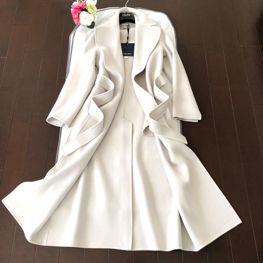 新品タグ付【'S MAX MARA】42PLODOクチートアマーノパールグレー