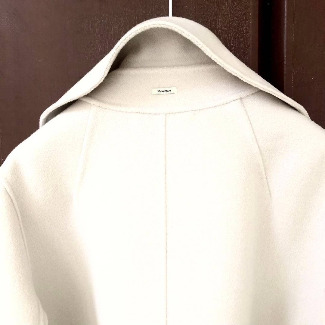 新品タグ付【'S MAX MARA】42PLODOクチートアマーノパールグレー