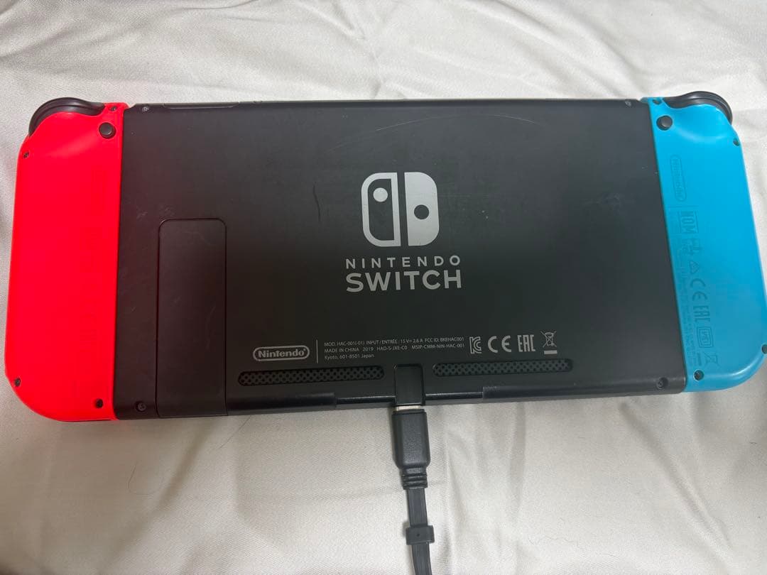 Nintendo Switch 本体 ネオンレッド/ネオンブルー　動作確認済み
