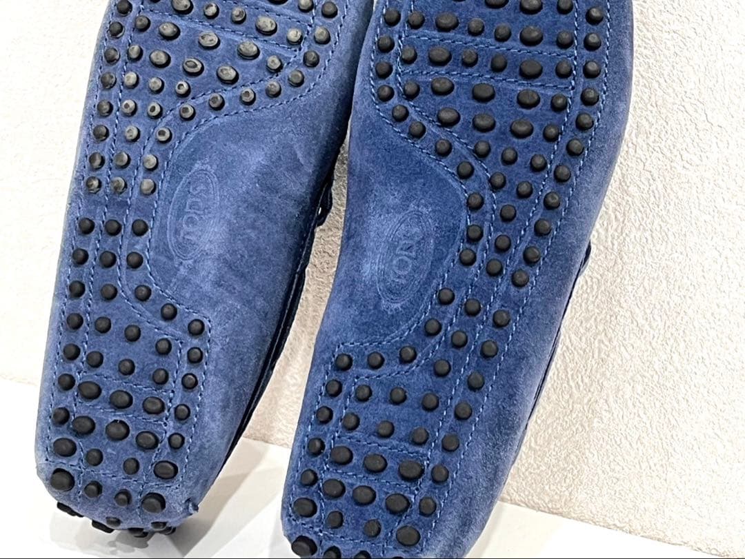 h329 美品　TOD'S トッズ　ゴンミーニ　ドライビングシューズ　メンズ5A
