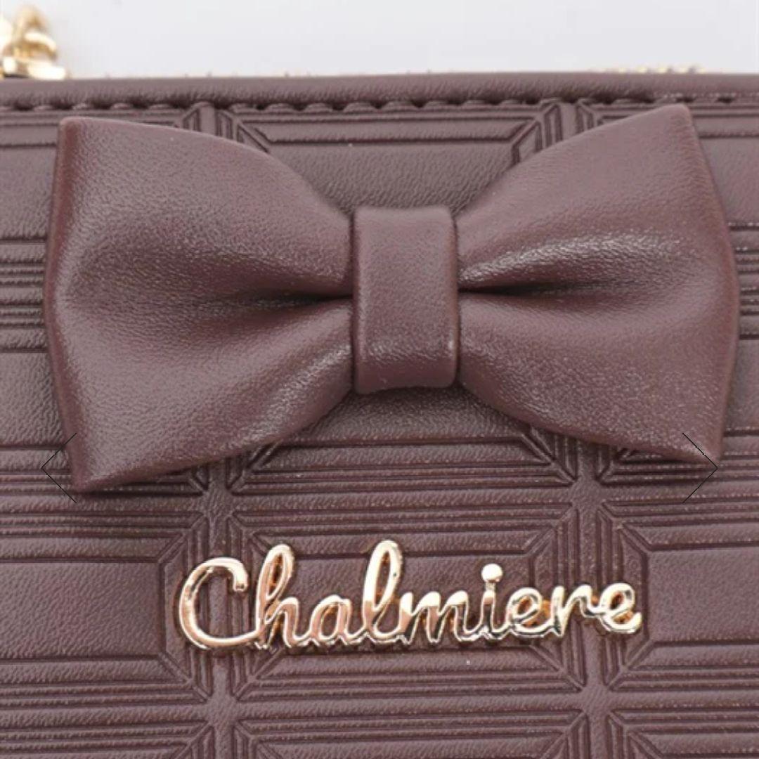 Chalmiere チョコレート柄 財布 茶色 ボンボンショコラ ロリータ