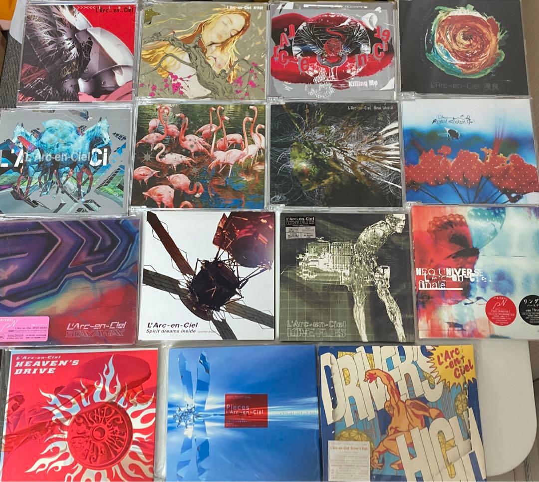 L'Arc〜en〜Ciel ラルク　シングル　CD