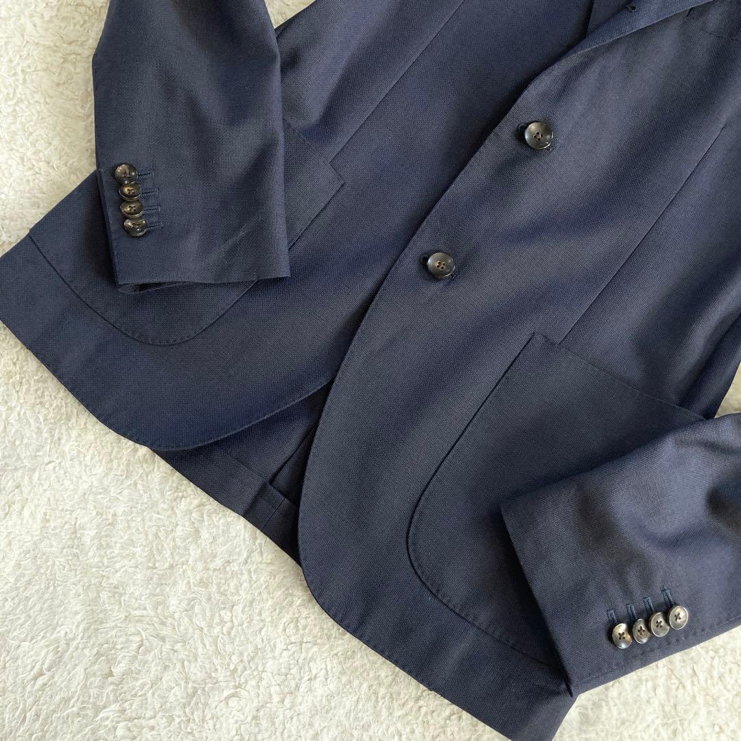 LARDINI　テーラードジャケット　サマーウール　モヘヤ　シルク　イタリア製