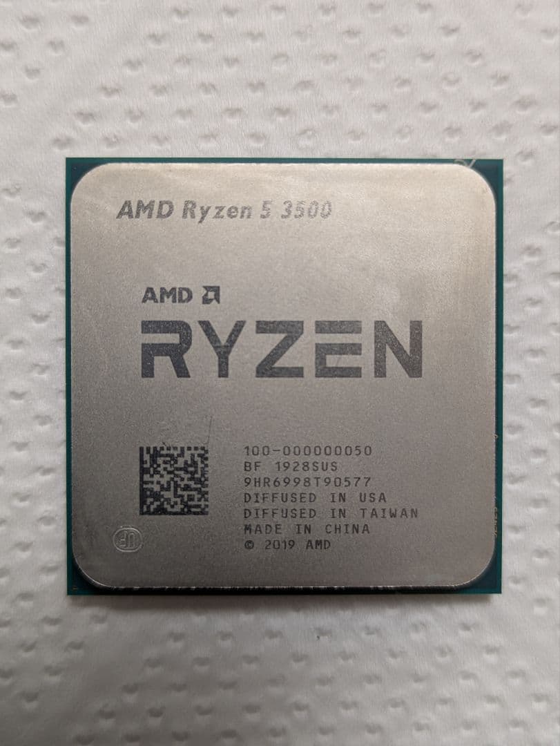 AMD Ryzen 5 3500 CPU 純正CPUクーラー付　動作確認済　中古