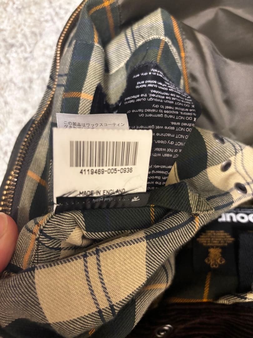 【美品】Barbour ビデイル　sl 36 ライナー付き※無しも可能
