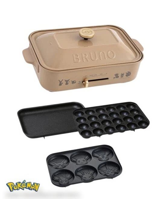 【新品・未開封】BRUNO ポケモン イーブイフレンズ コンパクトホットプレート