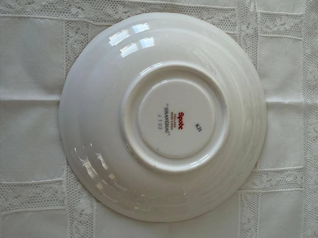 希少 美品◆スポード シャンハイ カップ＆ソーサー Spode SHANGHAI