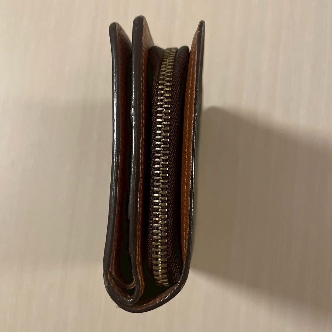 人気　ルイヴィトン　モノグラム　コンパクトジップ　財布　２つ折りウォレット
