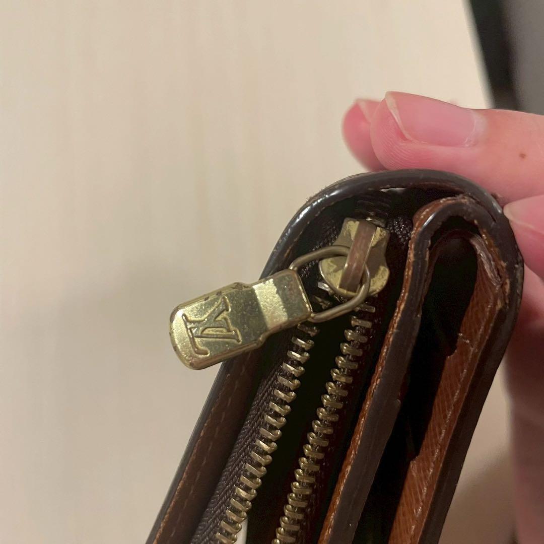 人気　ルイヴィトン　モノグラム　コンパクトジップ　財布　２つ折りウォレット