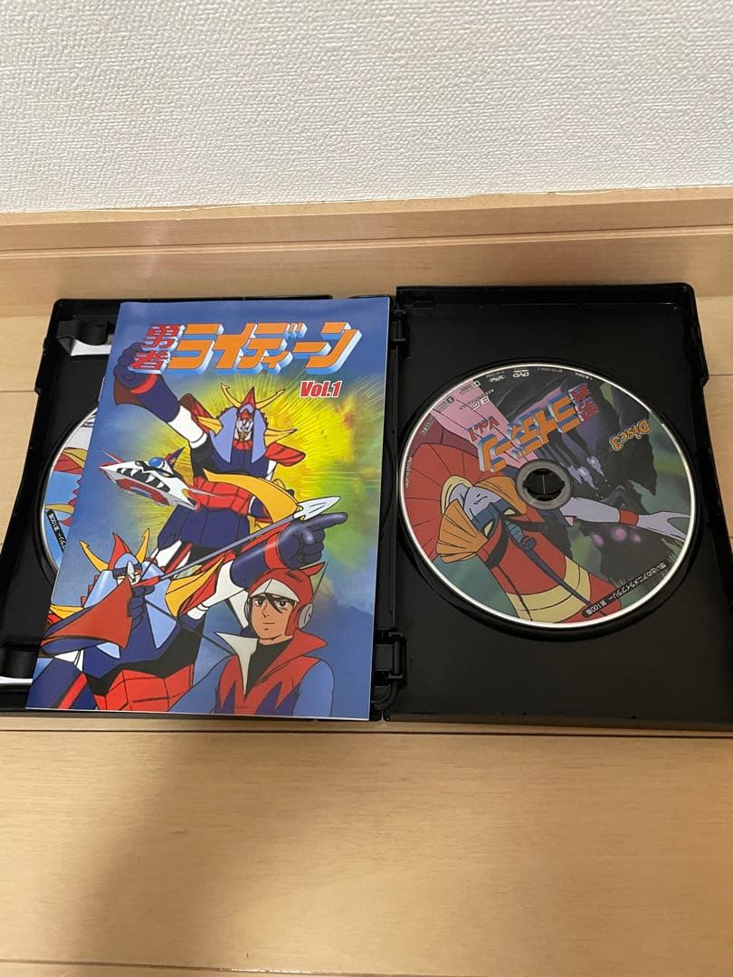 勇者ライディーン コレクターズDVD BOX Vol.1&2（各3枚組）