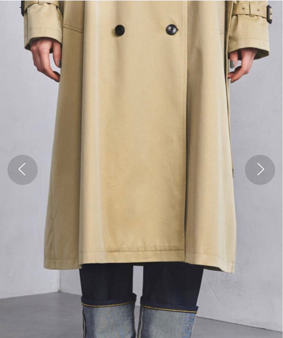 UWSC ビッグトレンチコート　UNITED ARROWS TOKYO 36