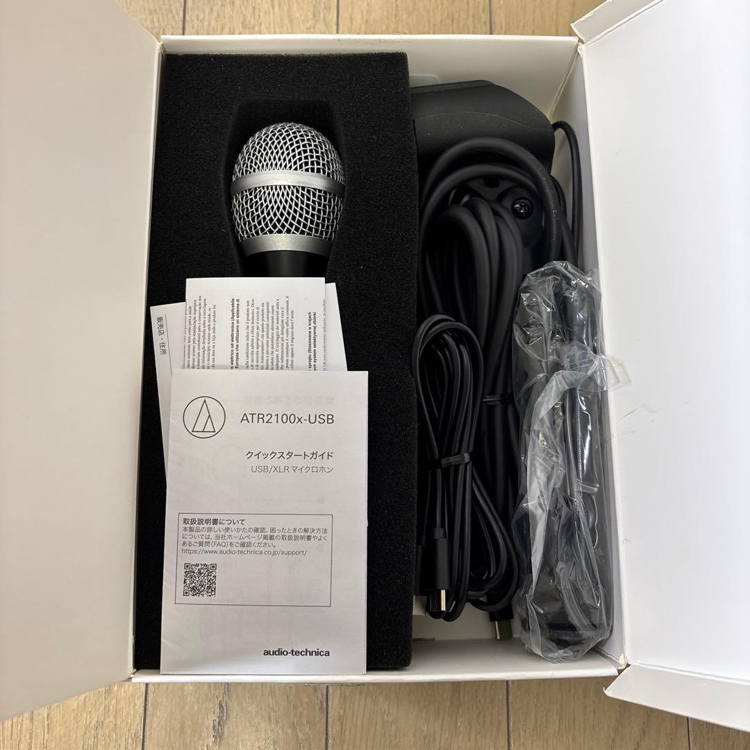 audio-technica ATR2100x-USB 美品