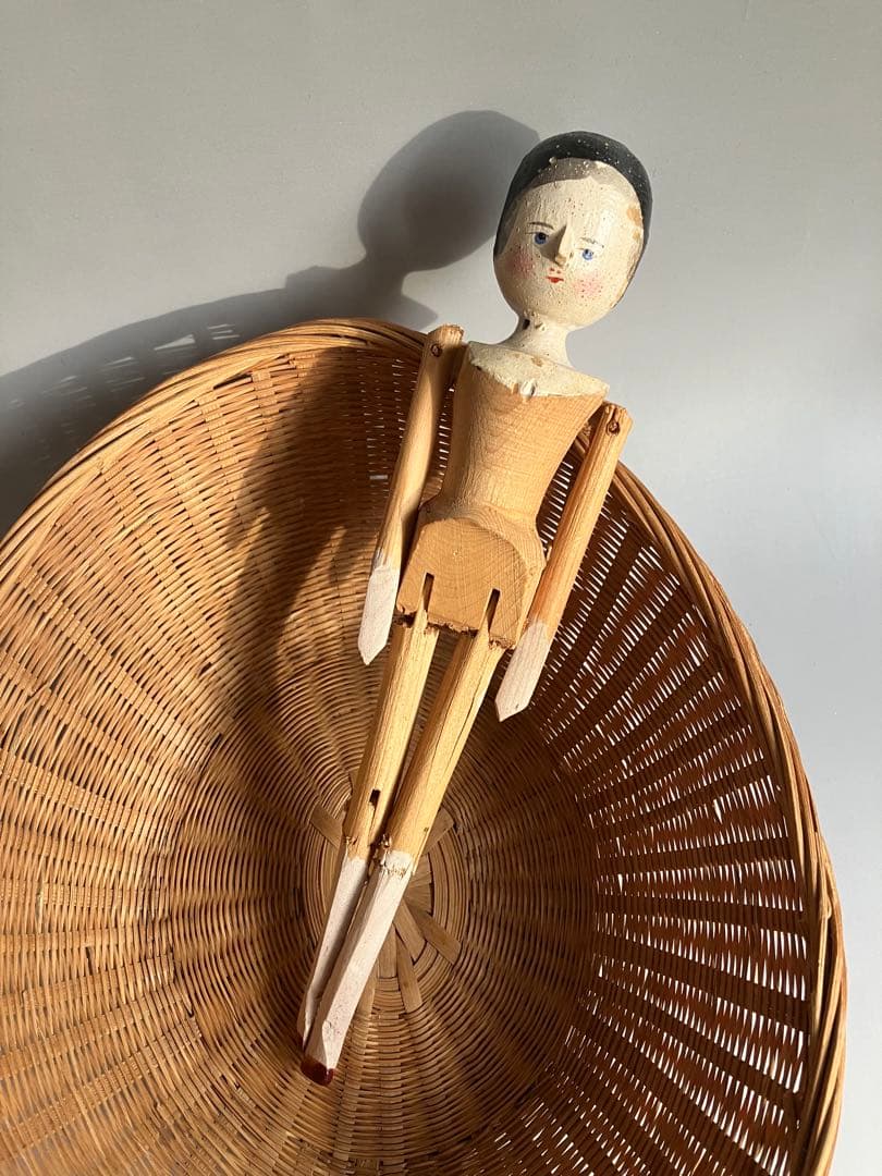 アンティーク　24cm 小さめペグドール