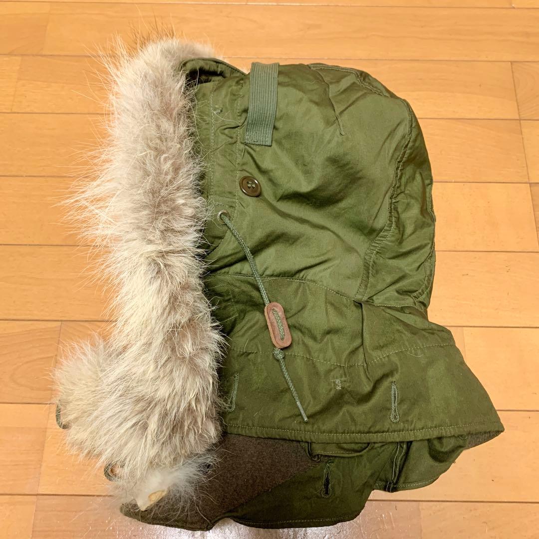 50s ‼️ アメリカ軍 実物 M51 フード コヨーテファー 米軍 M65