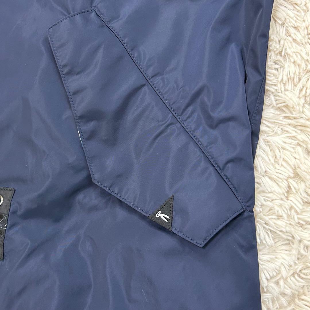 【美品】DENHAM デンハム ペイズリー柄 ロングコート モッズコート M