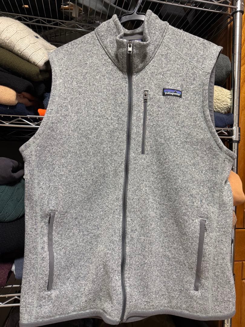patagonia グレー ベターセーター ベスト