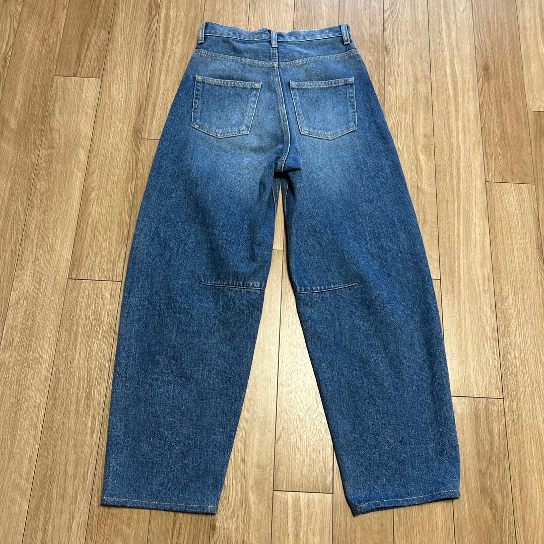 PRE1 ブリーチデニム5ポケットパンツ