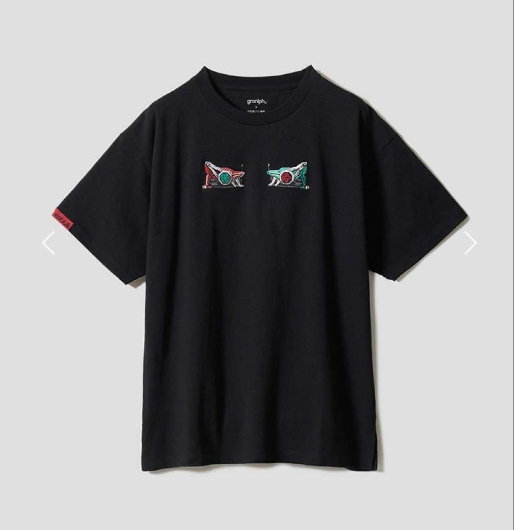 グラニフ 仮面ライダーカブト 地獄兄弟 ビッグシルエットTシャツ