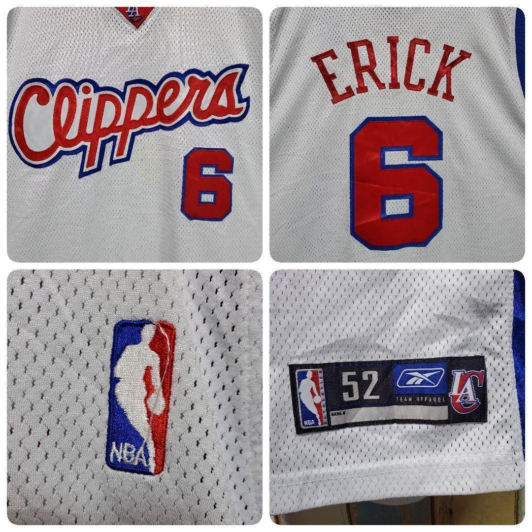 【リーボック】【NBAクリッパーズ】タンクトップ　総刺繍ロゴ　ＸＸＬ相当