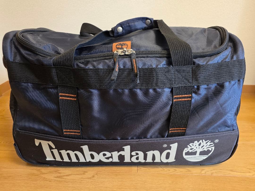 Timberland ネイビー ボストンバッグ