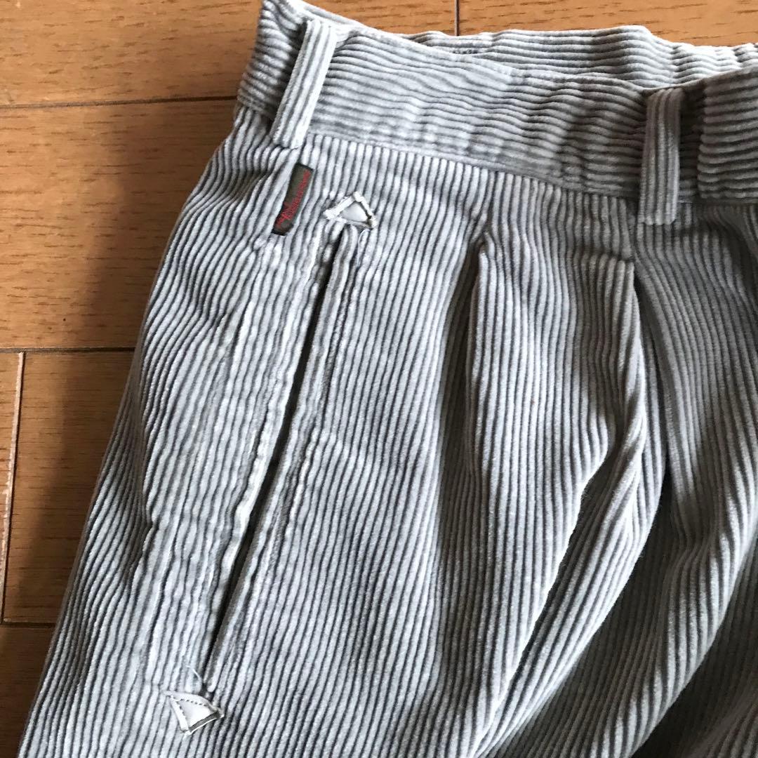 パパス　セットアップ　コーデュロイ　モスグリーン