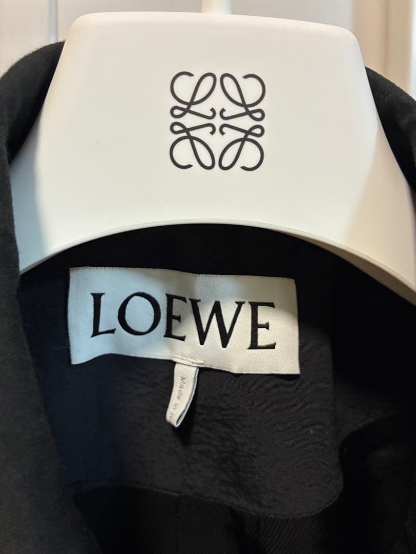 LOEWE スプリング モッズコート ブラック　サイズ46 国内正規品