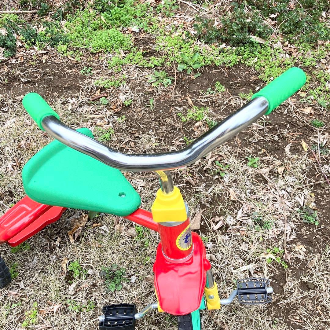 TSUBAME ツバメ 豆ダッシュ 子供用 三輪車 レッド グリーン レトロ