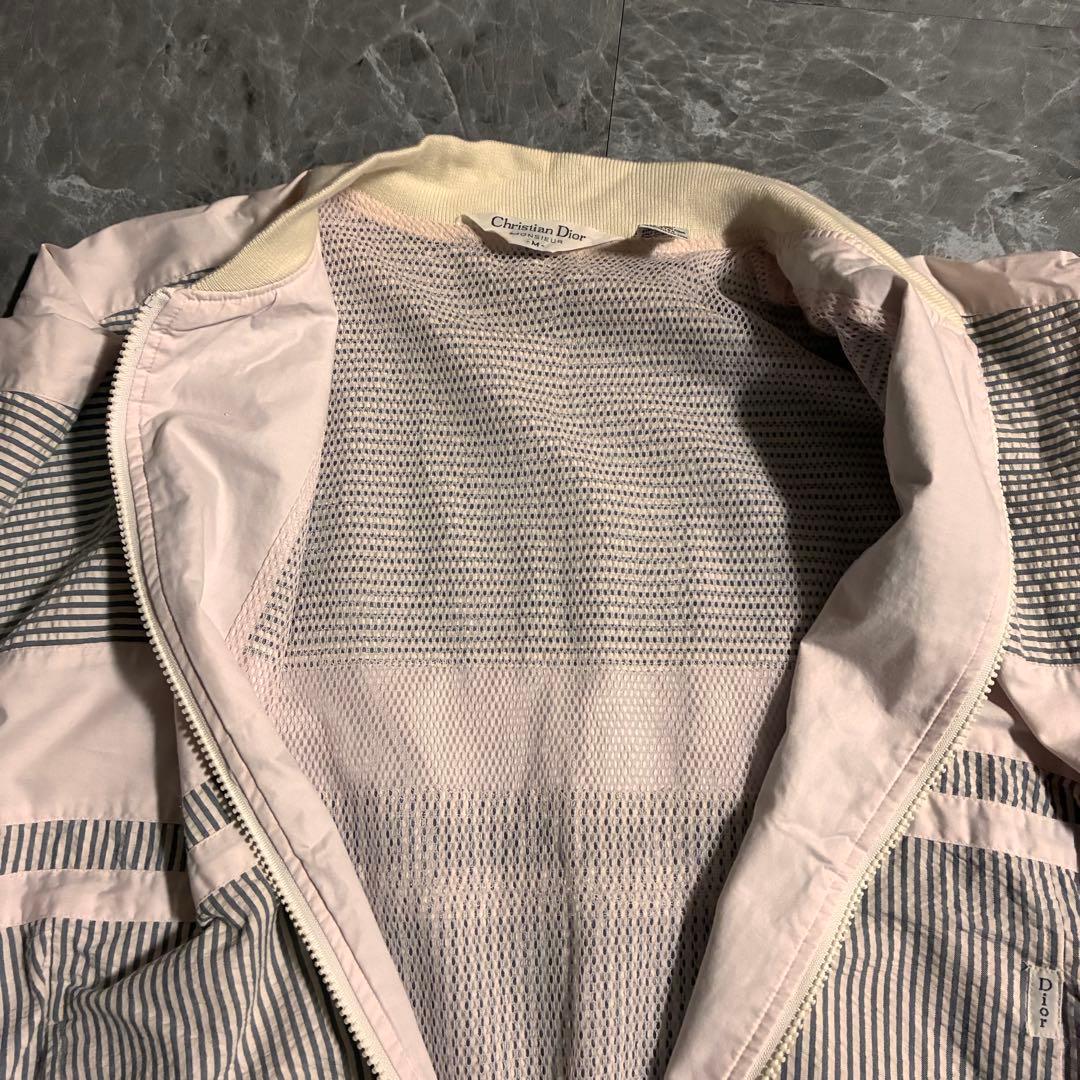80s Christian Dior MONSEUR ジップアップブルゾン短丈M