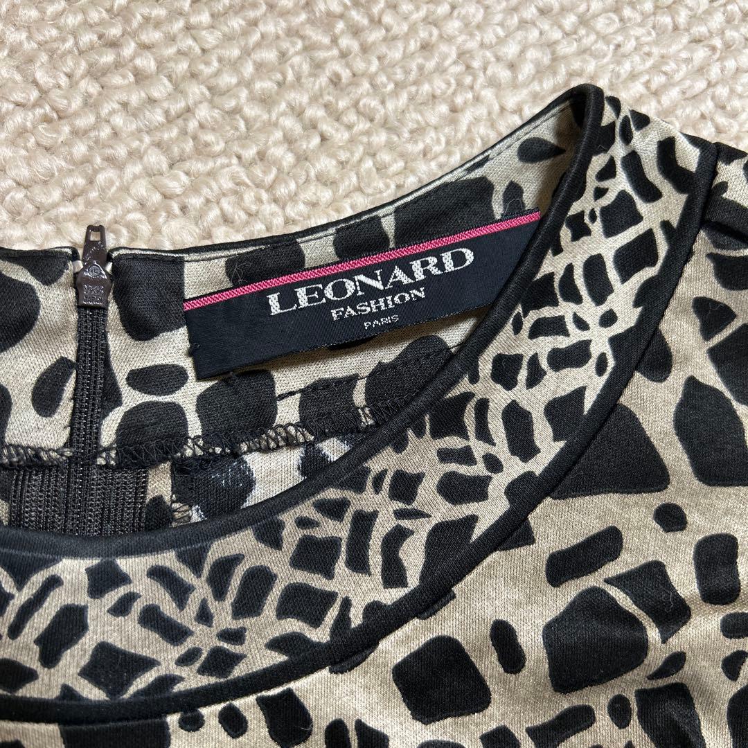 LEONARDレオナール 半袖カットソーＬサイズ