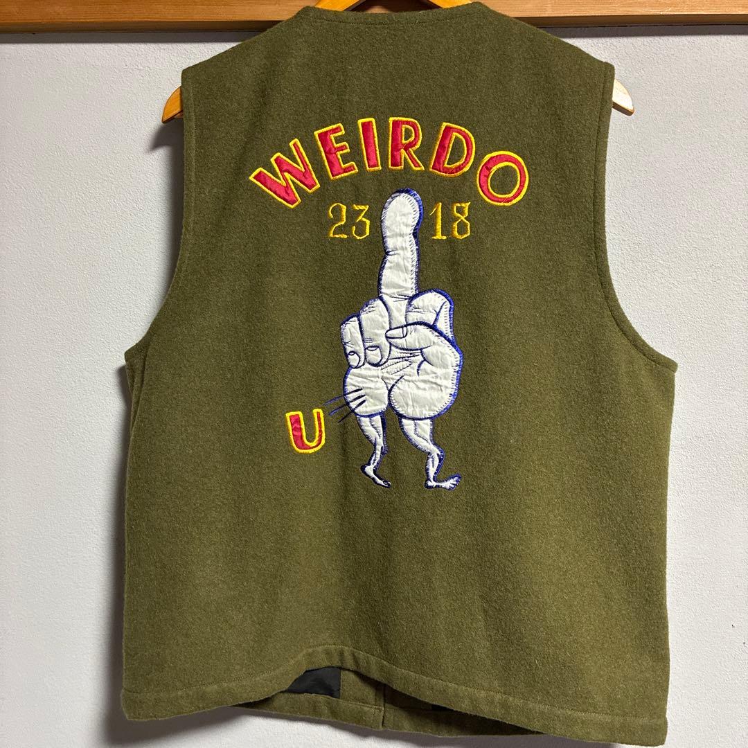Weirdo ベスト カラー　オリーブ サイズ　2XL