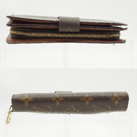 Louis Vuitton モノグラム ポルトパピエ ジップ 二つ折り財布