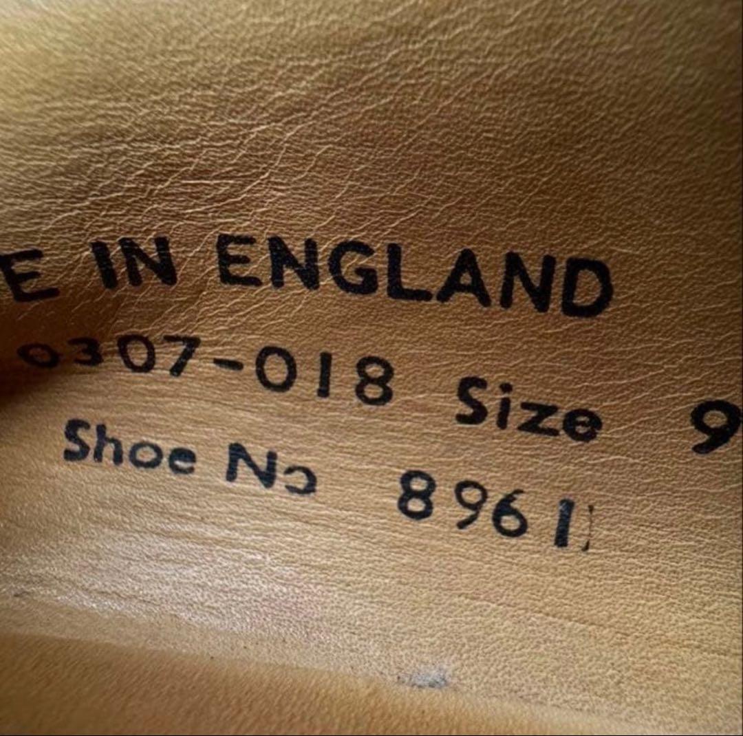 ジョージコックスMade in England ラバーソール　レオパード ヒョウ