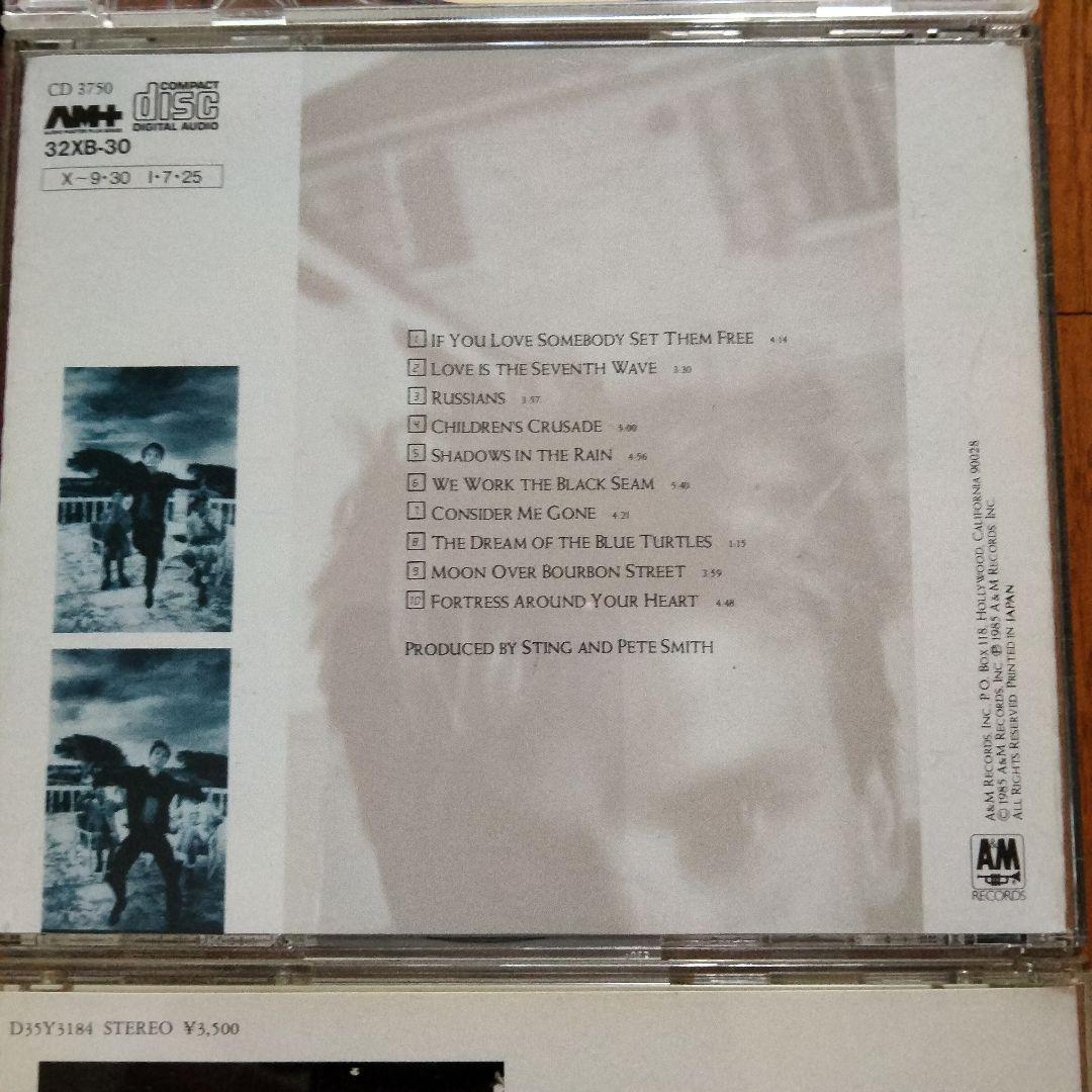 THE police +STING CD albumアルバム7枚+1枚まとめ売り