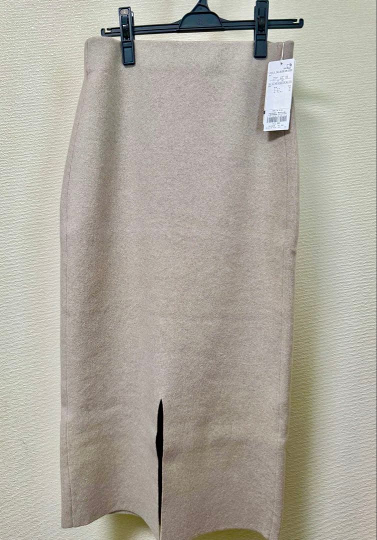 23区　カシミヤブレンド Iライン ニットスカート　38サイズ　今期
