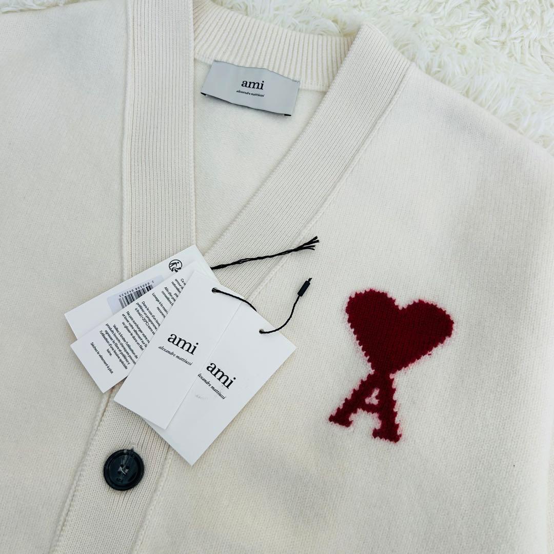 【正規品】 AMI PARIS アミパリス ニット カーディガンSサイズ