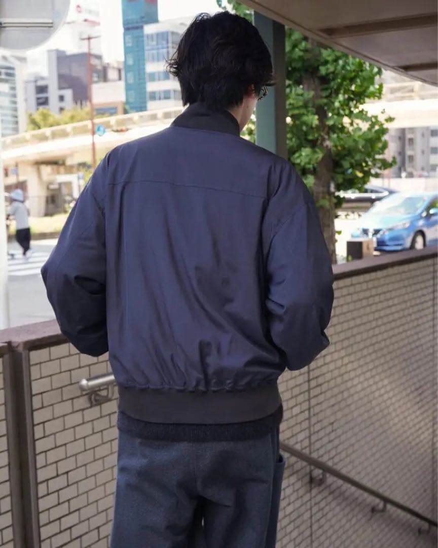 ジャケット・アウター YOKE 25AW Silk Nylon Driving Blouson 3