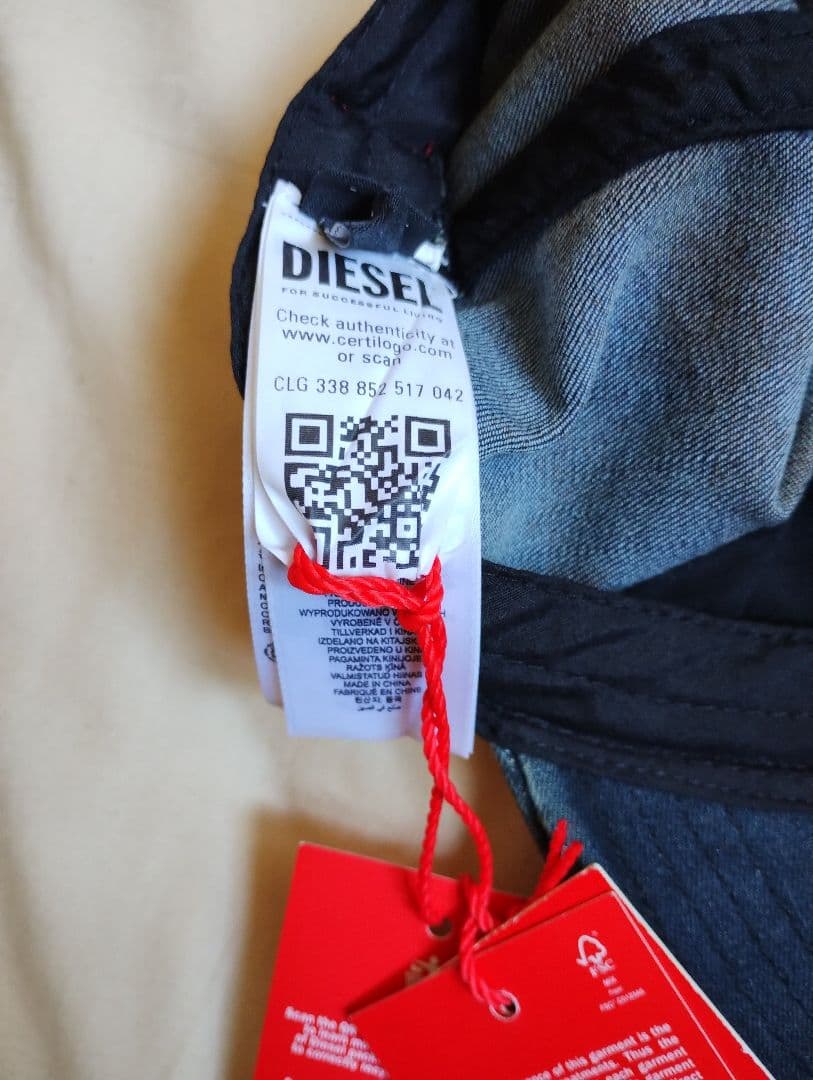 DIESEL C-HUPA ベースボール キャップ 未使用