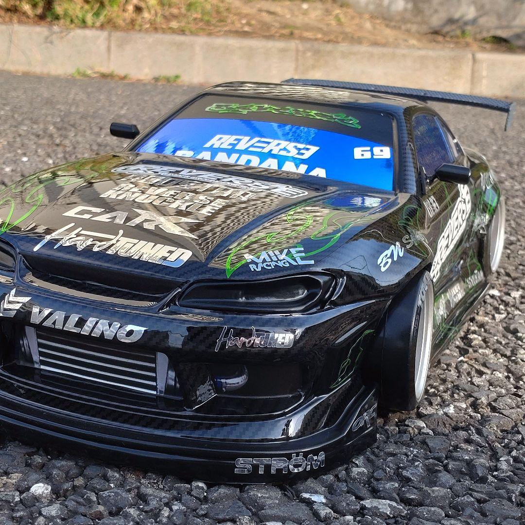 コレクション S15 カーボン ラジドリ ボディ 用カッティングステッカー