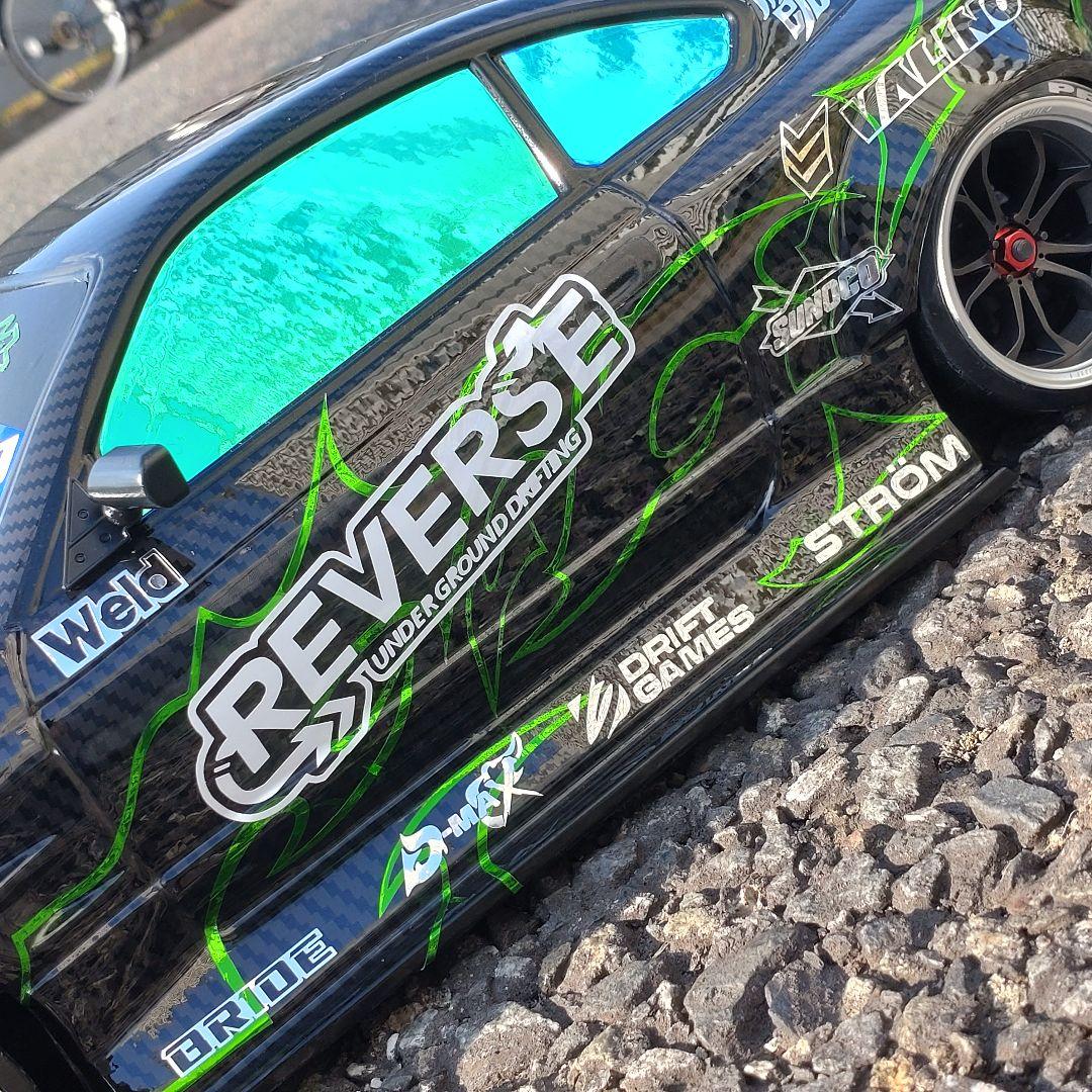 コレクション S15 カーボン ラジドリ ボディ 用カッティングステッカー