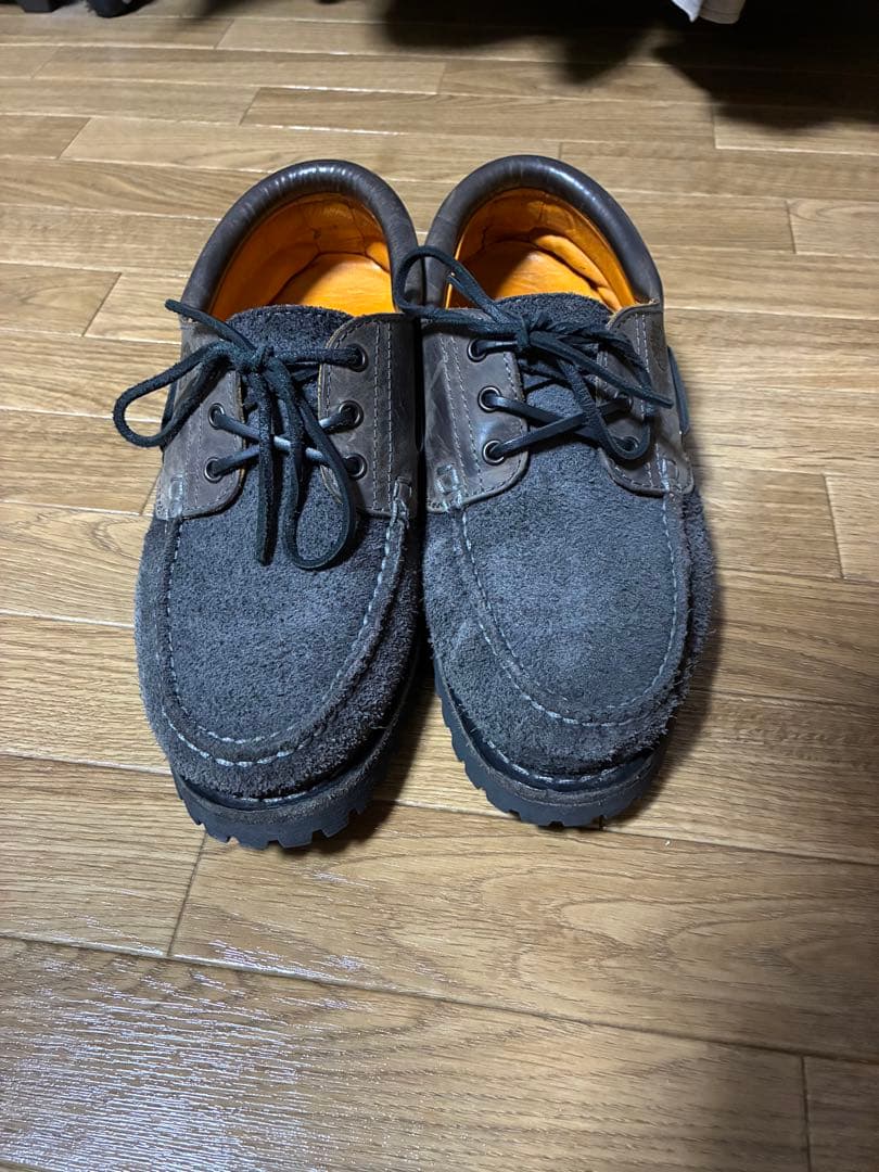 売り切り！早い者勝ち！timberland 3EYE LUG MDGRY グレー