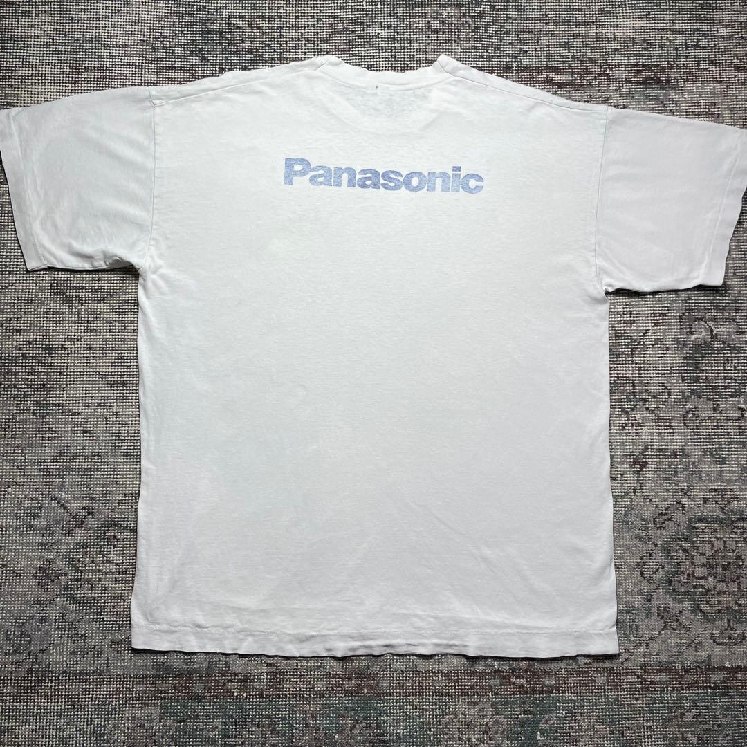 ヴィンテージ　ジュラシックパーク　Panasonic 映画　企業　ボロ　Tシャツ