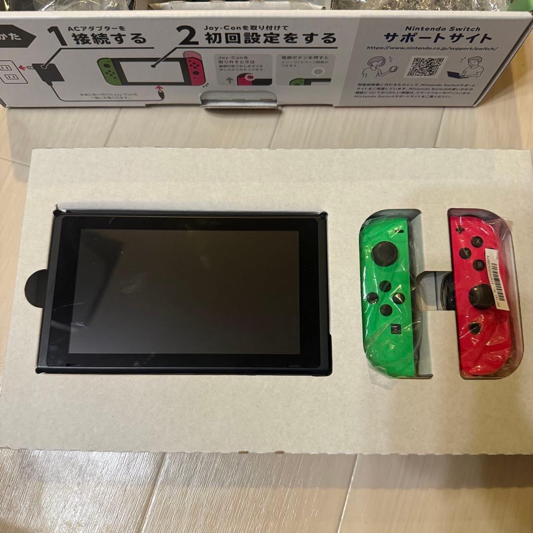 ニンテンドースイッチ スプラトゥーン2 セット ソフト付き