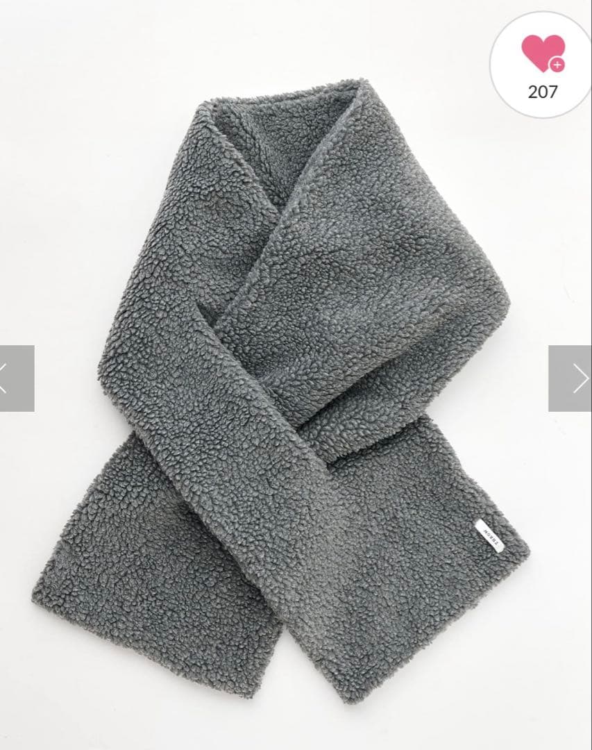 Whim Gazette(ウィム ガゼット) 【THROW】Boa Shawl